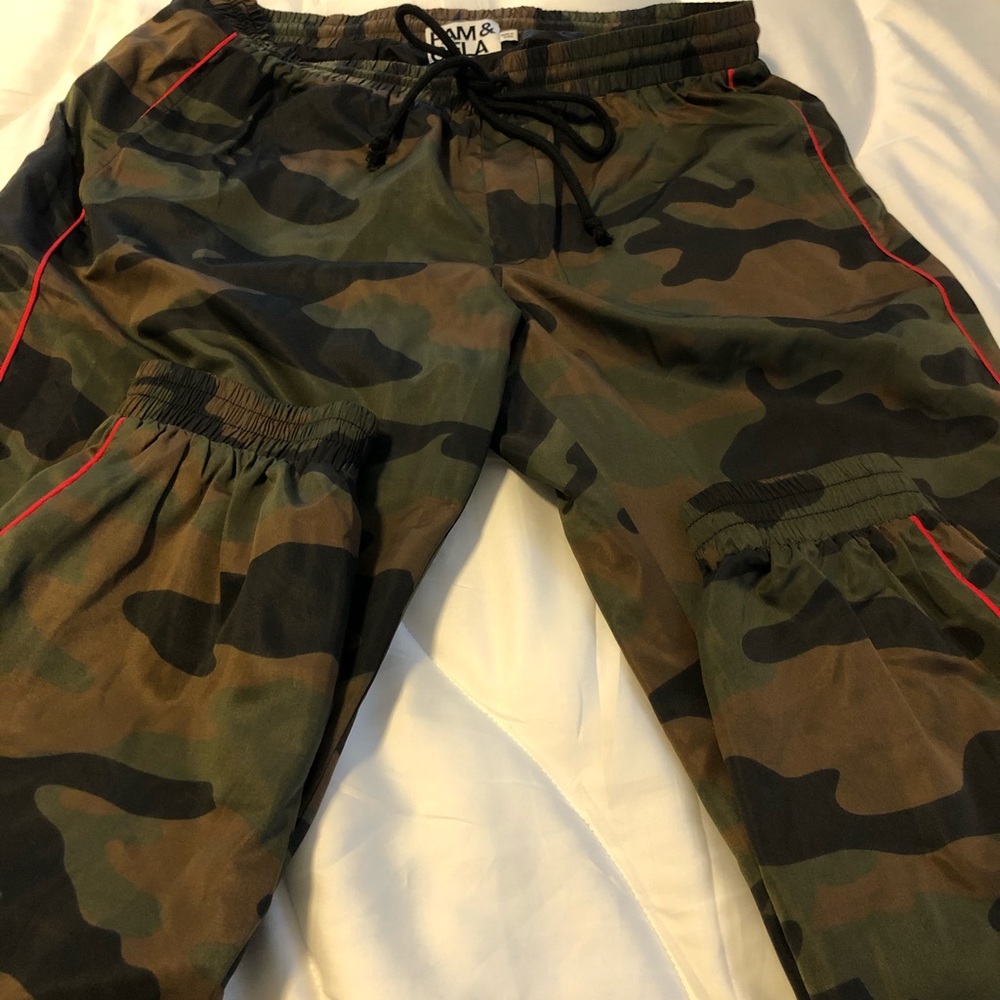 COPY - Designer Pam and Gela Camo Joggers
